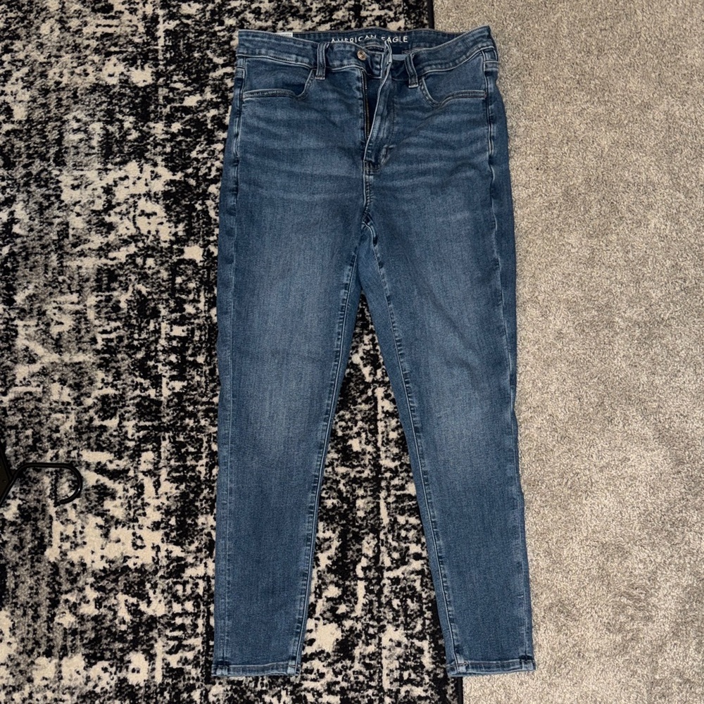 American Eagle Next Level stretch super high-rise jeggings